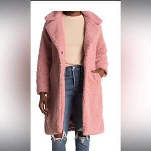 Lucky Brand Pink Teddy Jacket